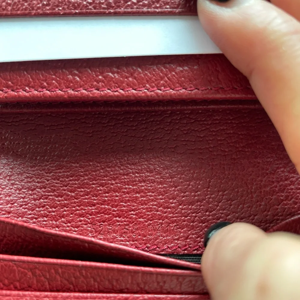 Gucci Ophidia Floral Card Holder Wallet - Picture 9 of 9